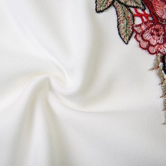 Off Shoulder Señorita Bodycon Fitted Dress - Picture 7 of 8